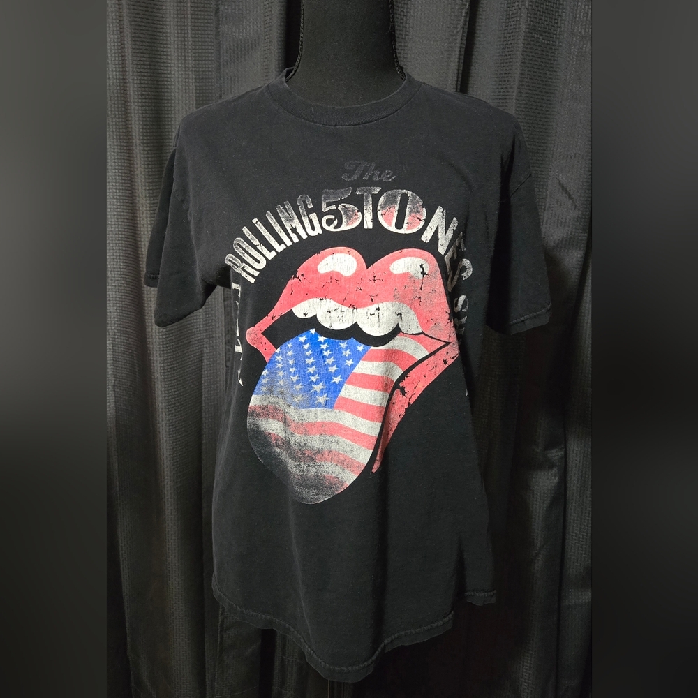 Rolling Stones 50 Years 2013 Tour concert men's shirt size medium